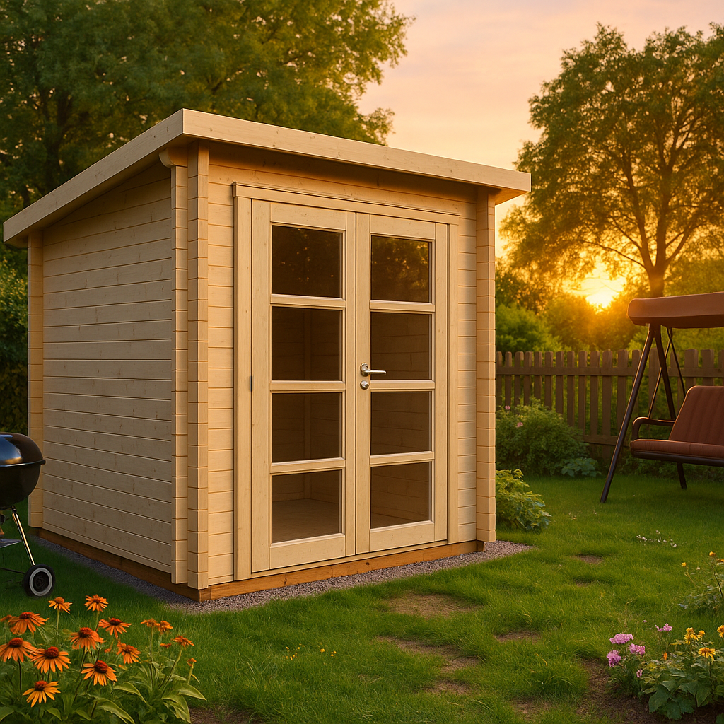 Fjordholz Gartenhaus Modell Max 44 A Fjordholz Gartenhaus Modell Max 44 A