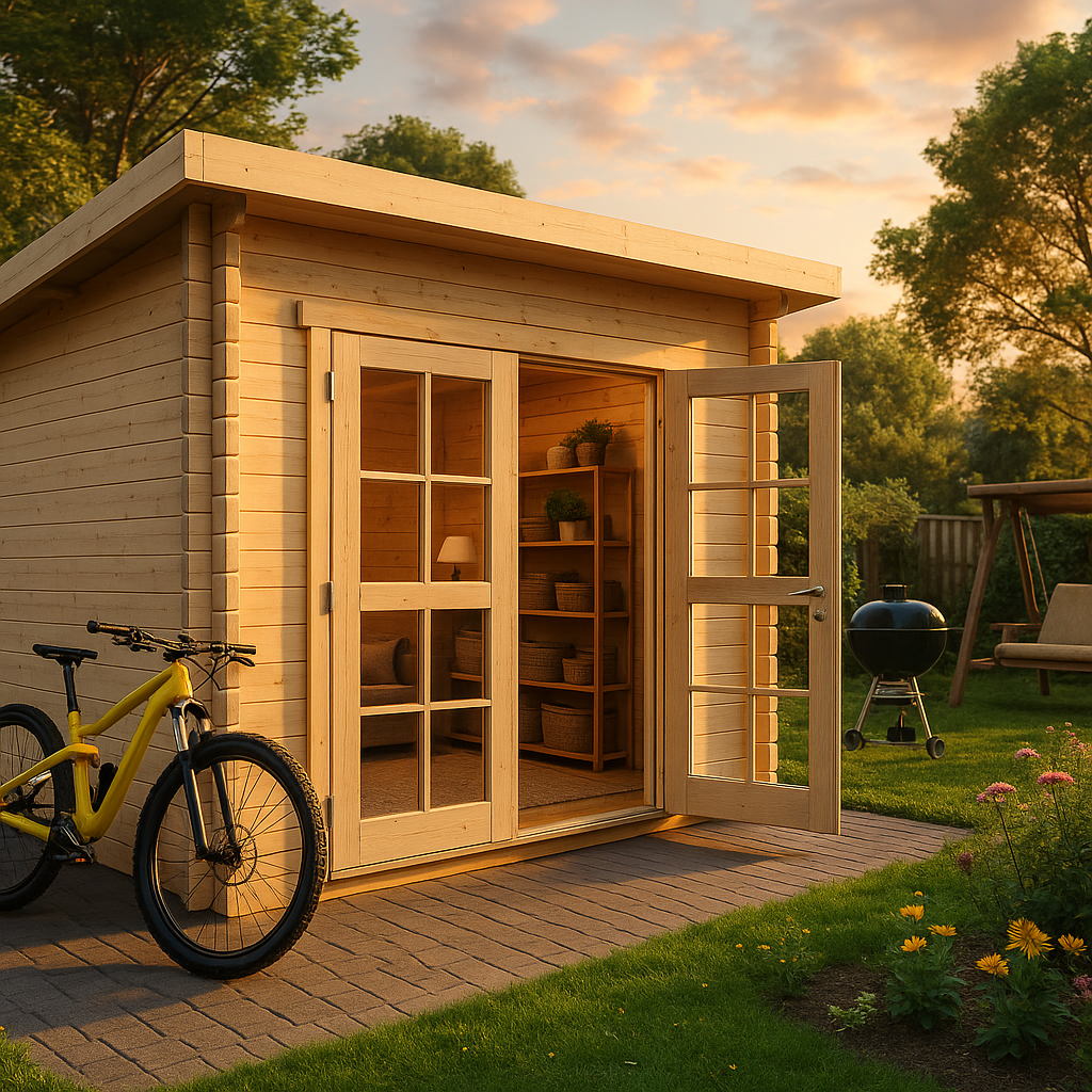 Fjordholz Gartenhaus Modell Max 44 C