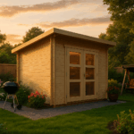 Fjordholz Gartenhaus Modell Max 44 E