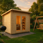 Fjordholz Gartenhaus Modell Max 44 E