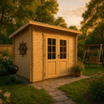 Fjordholz Gartenhaus Modell Max 44 E