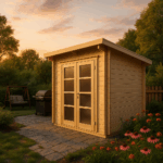 Fjordholz Gartenhaus Modell Max 44 H| Rabatt: 26%