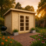 Fjordholz Gartenhaus Modell Max 44 I