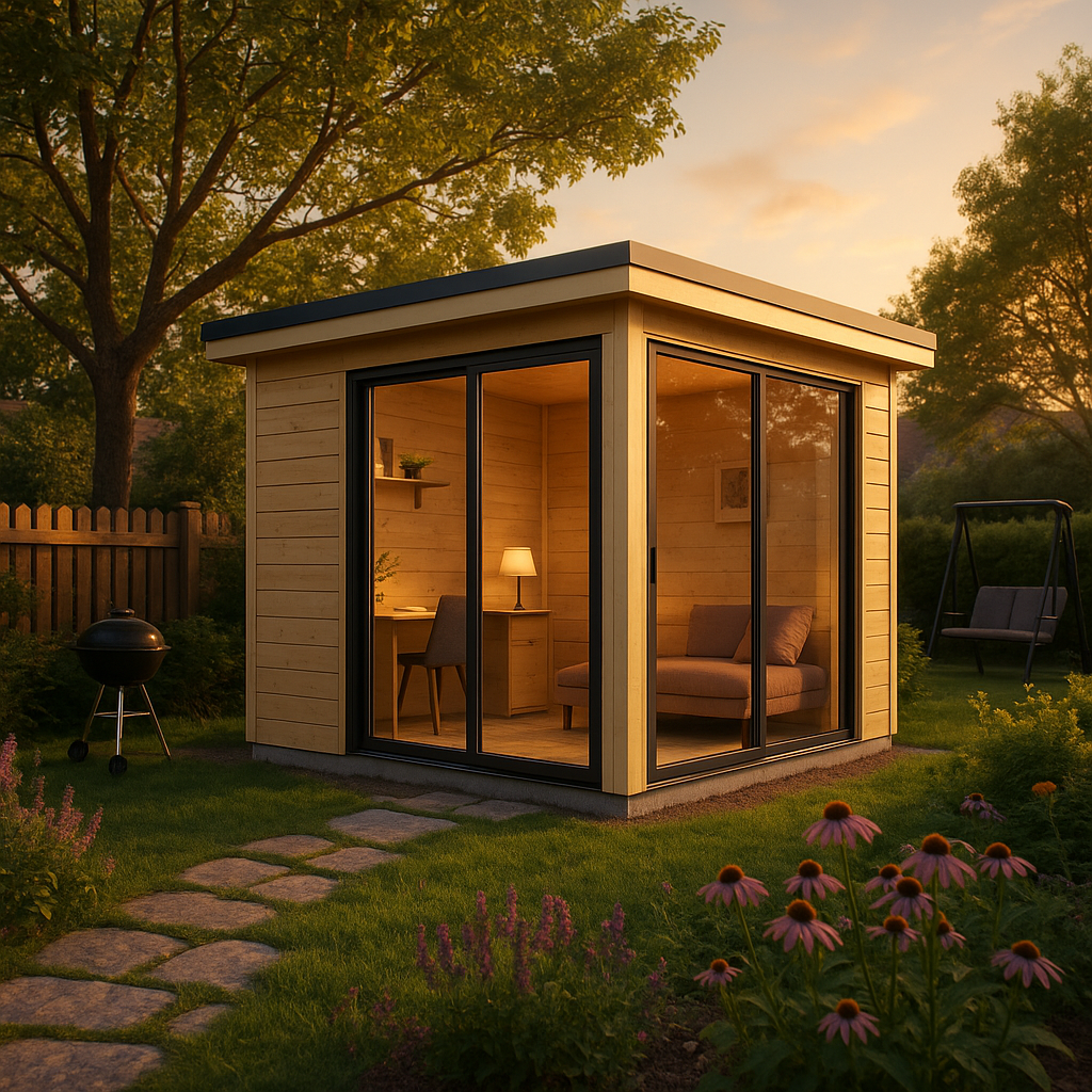 Fjordholz Gartenhaus Modell Mia 28 A