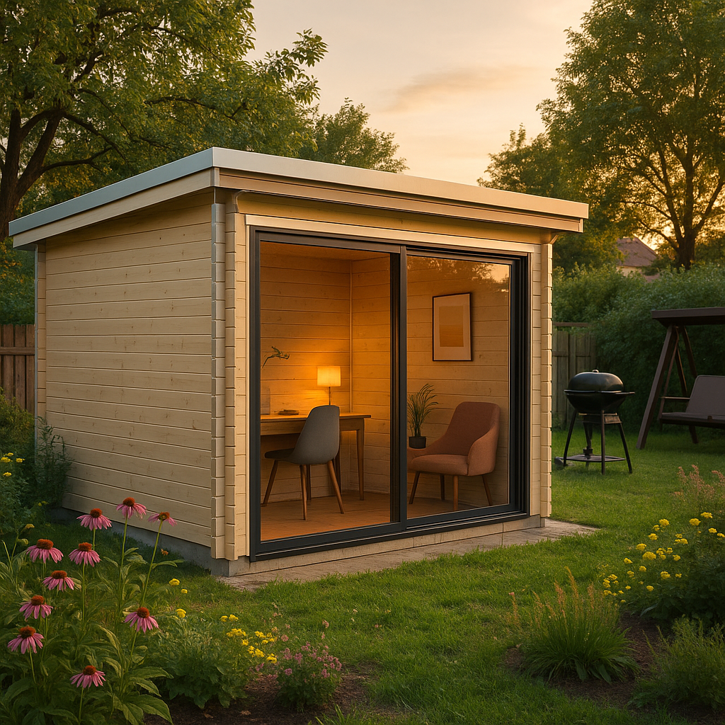 Fjordholz Gartenhaus Modell Mia 28 A Fjordholz Gartenhaus Modell Mia 28 A