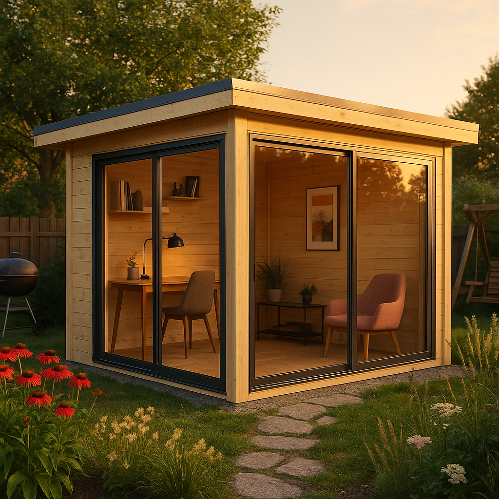 Fjordholz Gartenhaus Modell Mia 28 A Fjordholz Gartenhaus Modell Mia 28 A