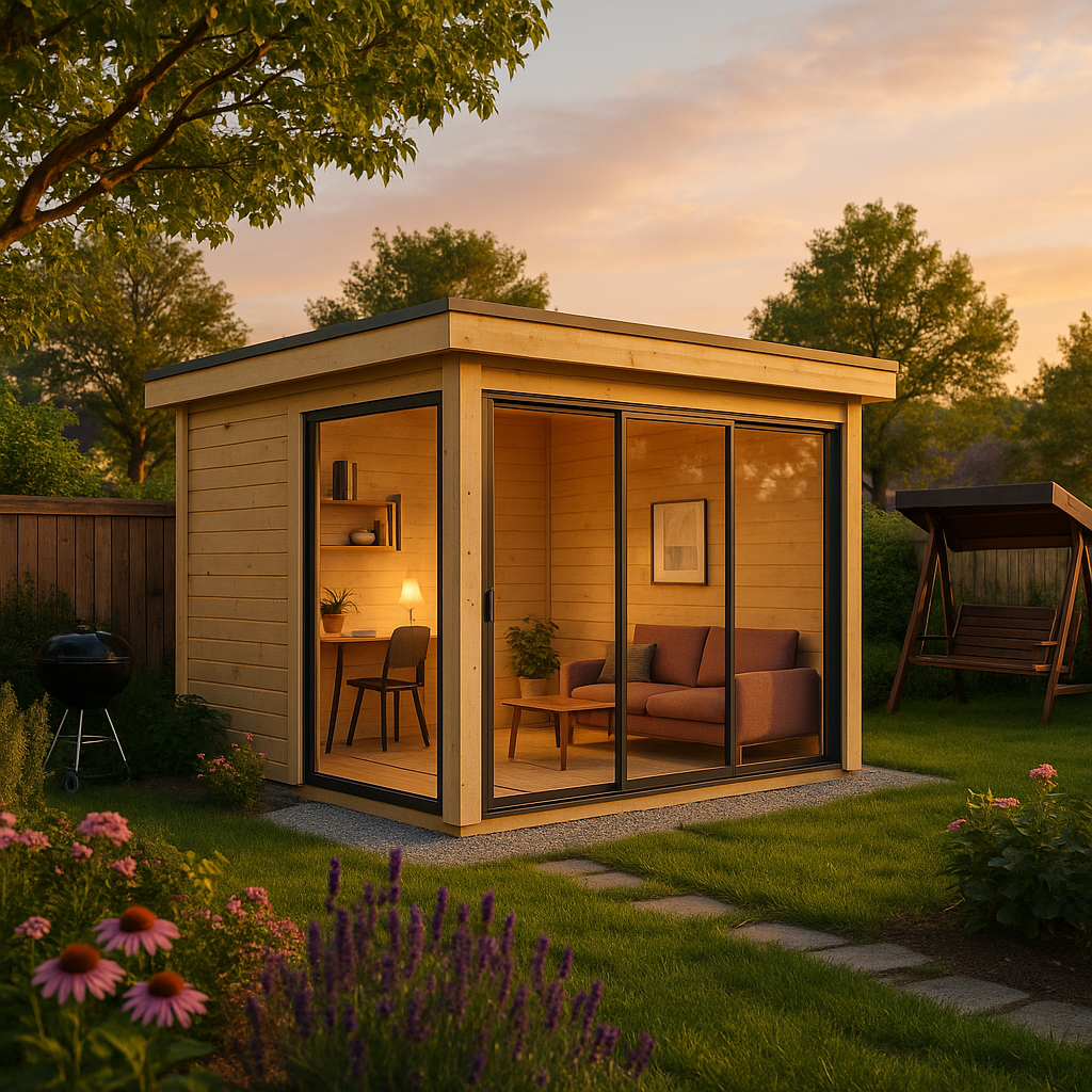 Fjordholz Gartenhaus Modell Mia 28 A| Rabatt: 26%|3x3m