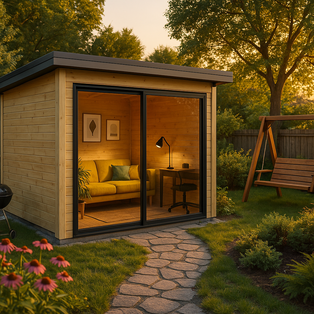 Fjordholz Gartenhaus Modell Mia 28 B