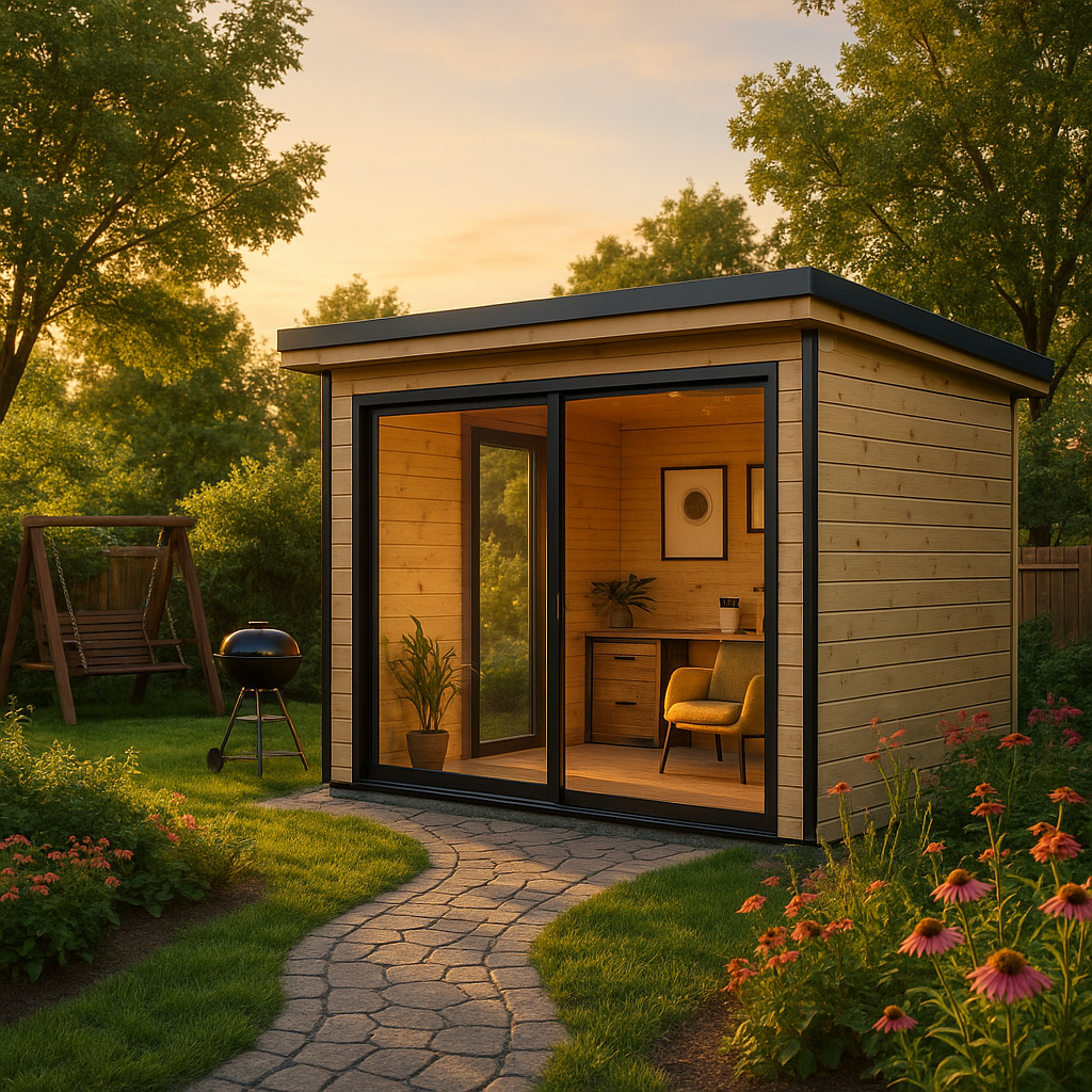 Fjordholz Gartenhaus Modell Mia 28 B Fjordholz Gartenhaus Modell Mia 28 B