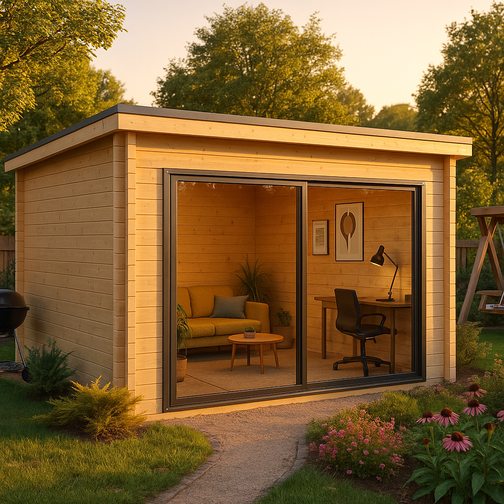 Fjordholz Gartenhaus Modell Mia 28 B