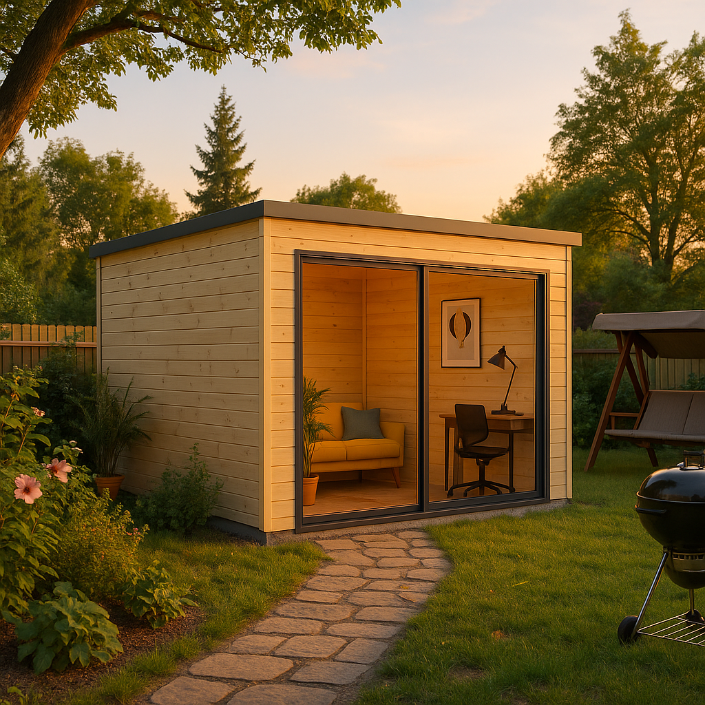 Fjordholz Gartenhaus Modell Mia 28 B