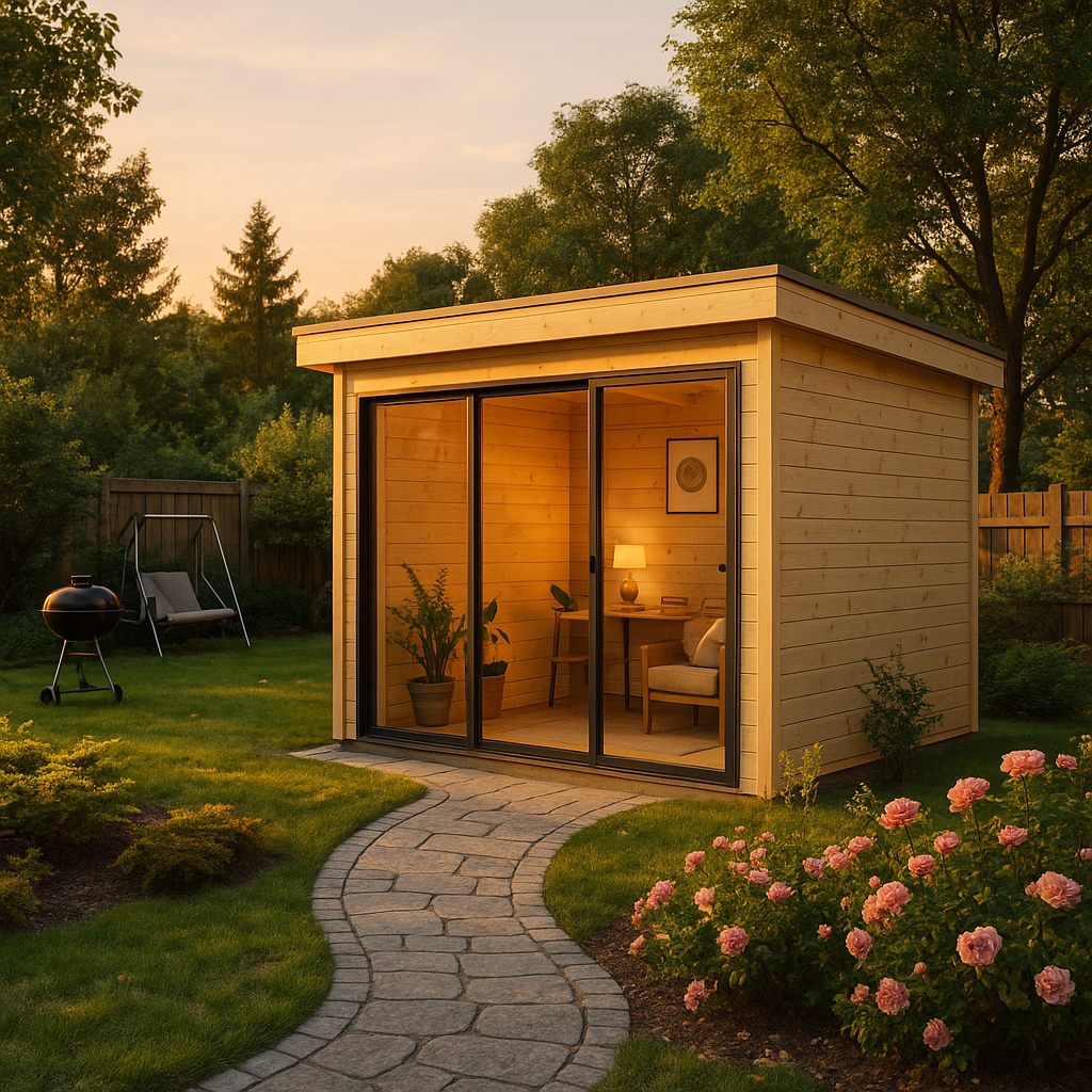 Fjordholz Gartenhaus Modell Mia 28 B