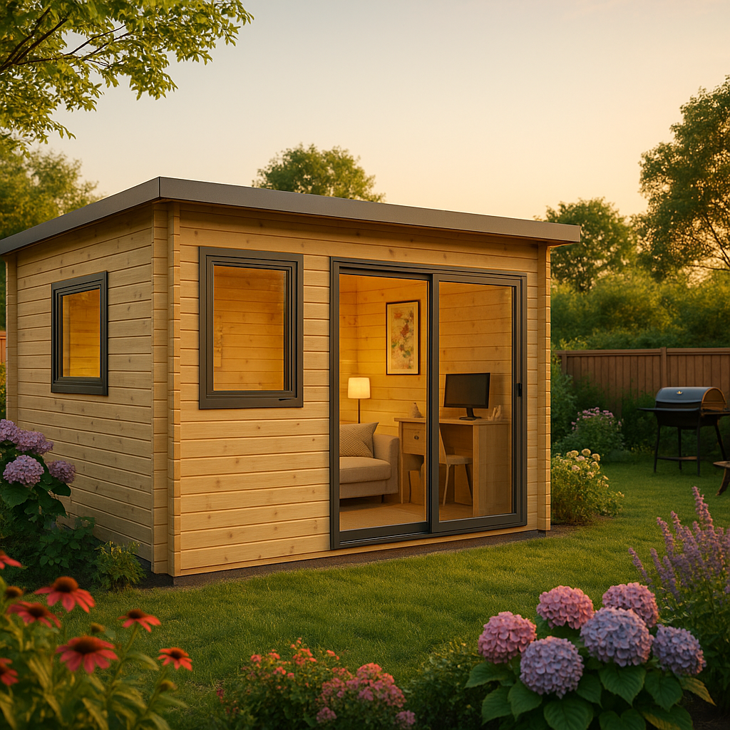 Fjordholz Gartenhaus Modell Mia 28 D Fjordholz Gartenhaus Modell Mia 28 D