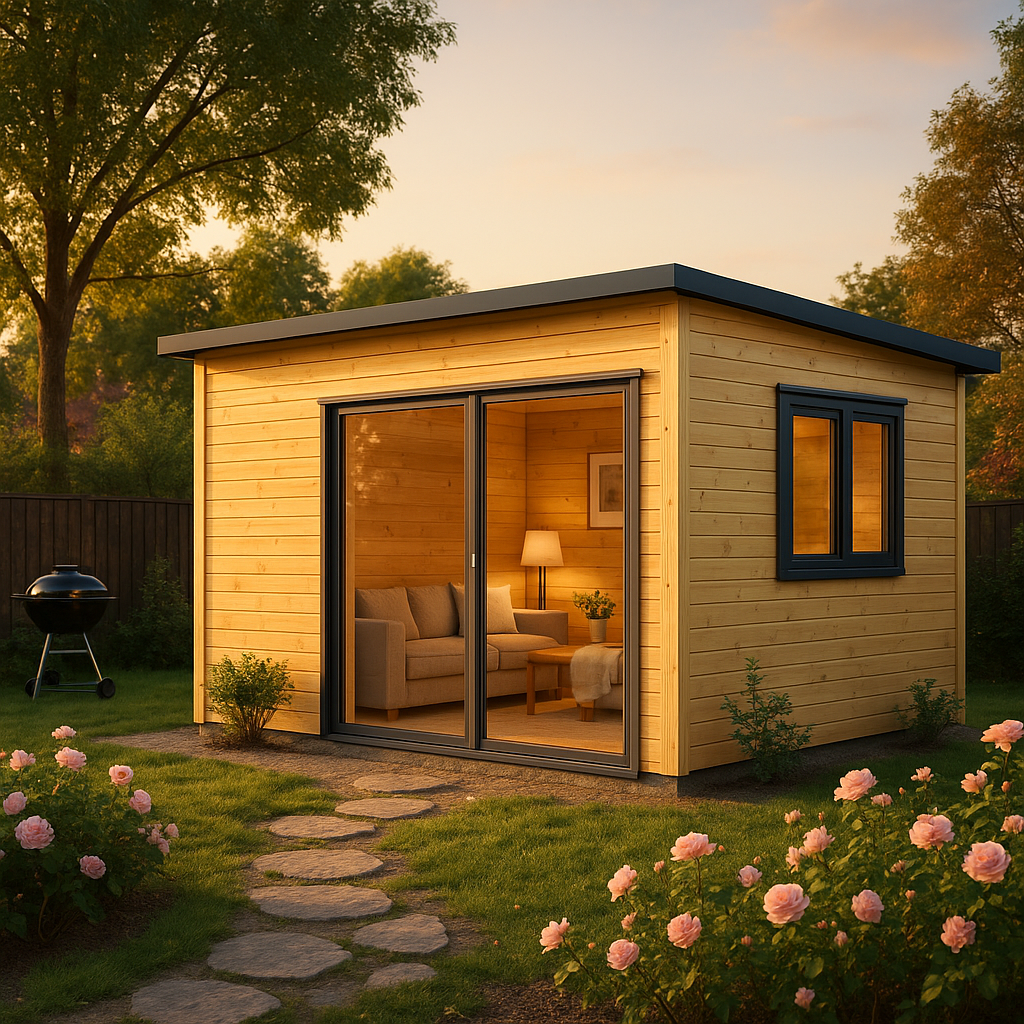 Fjordholz Gartenhaus Modell Mia 28 E Fjordholz Gartenhaus Modell Mia 28 E