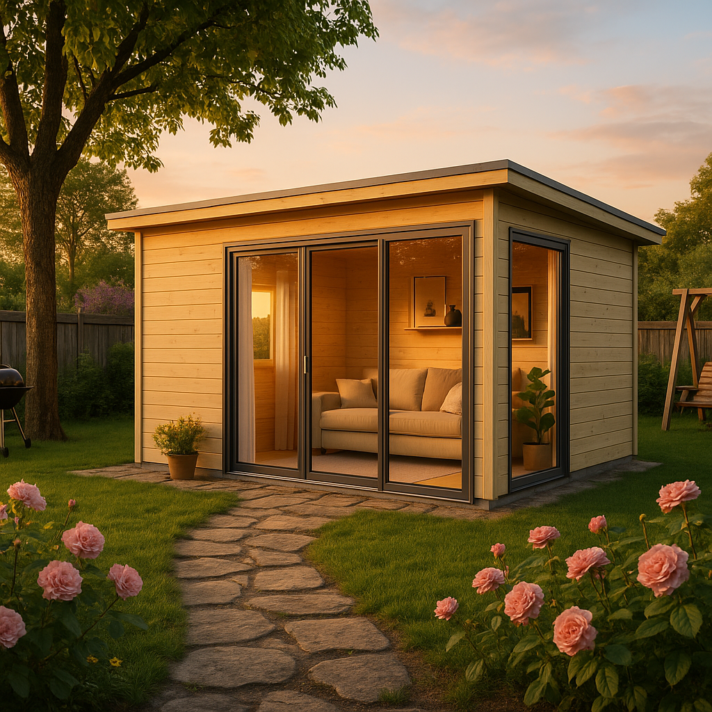 Fjordholz Gartenhaus Modell Mia 28 E Fjordholz Gartenhaus Modell Mia 28 E