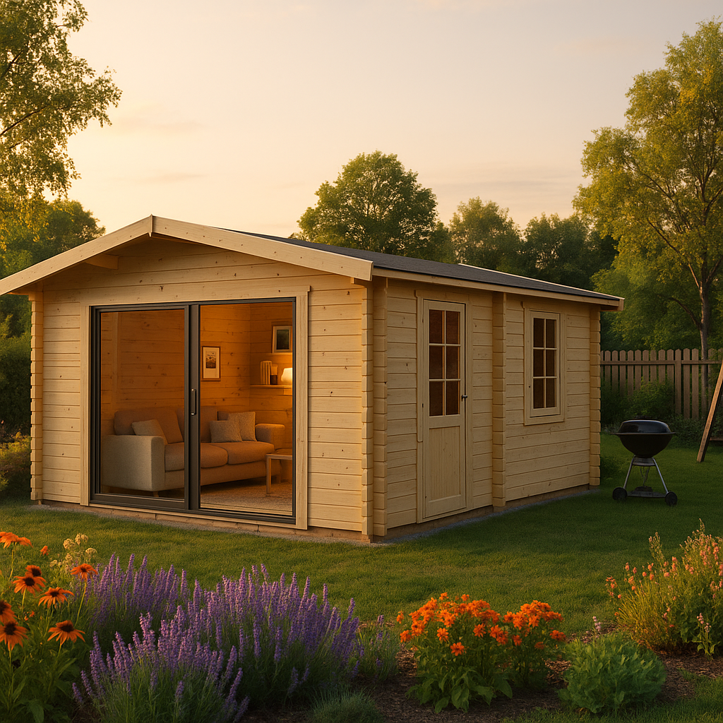 Fjordholz Gartenhaus Modell Mikelli 44 Fjordholz Gartenhaus Modell Mikelli 44