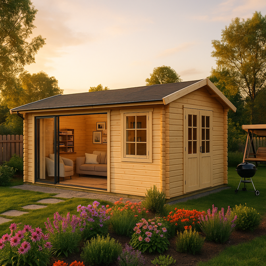 Fjordholz Gartenhaus Modell Mikelli 70 Fjordholz Gartenhaus Modell Mikelli 70
