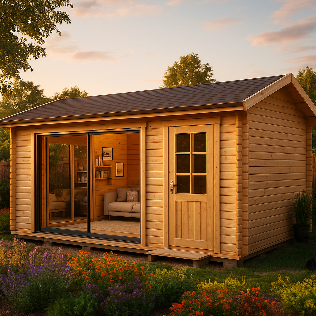 Fjordholz Gartenhaus Modell Mikelli 70