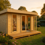 Fjordholz Gartenhaus Modell Miriam 44 A Modern