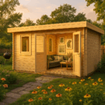 Fjordholz Gartenhaus Modell Miriam 44 B Classic
