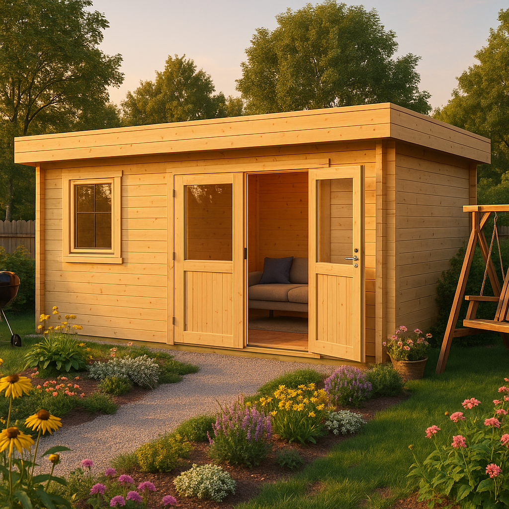 Fjordholz Gartenhaus Modell Miriam 44 C Classic Fjordholz Gartenhaus Modell Miriam 44 C Classic