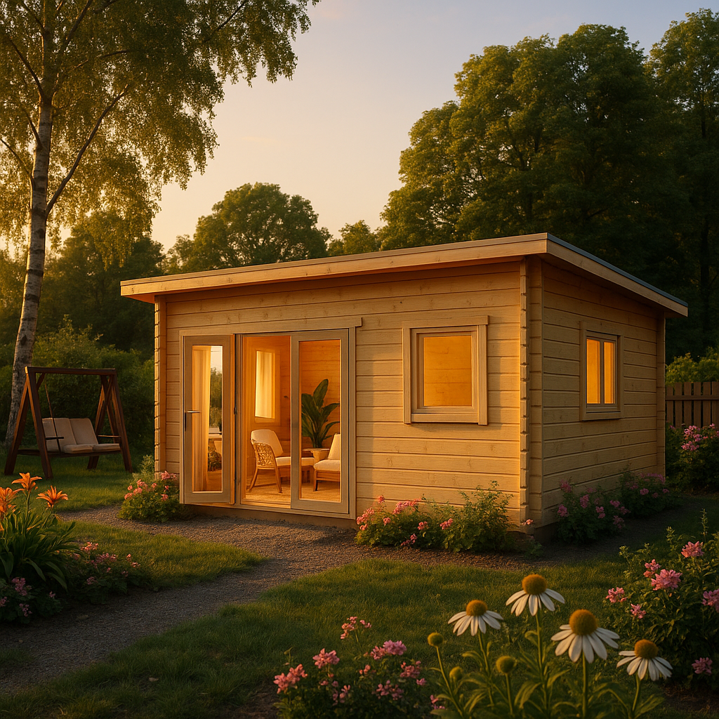 Fjordholz Gartenhaus Modell Moderna 70| Rabatt: 26%