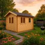 Fjordholz Gartenhaus Modell Narvic 44 B
