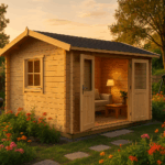 Fjordholz Gartenhaus Modell Narvic 44 B