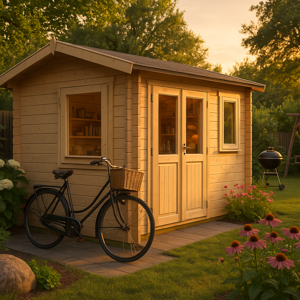 Fjordholz Gartenhaus Modell Narvic 70 A Fjordholz Gartenhaus Modell Narvic 70 A