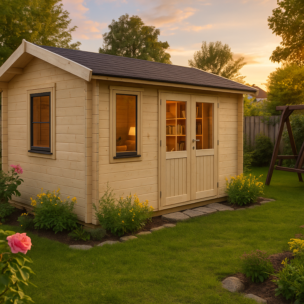Fjordholz Gartenhaus Modell Narvic 70 A Fjordholz Gartenhaus Modell Narvic 70 A