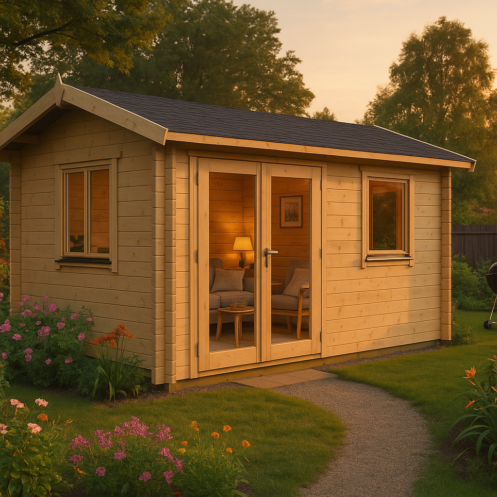 Fjordholz Gartenhaus Modell Narvic 70 B Fjordholz Gartenhaus Modell Narvic 70 B