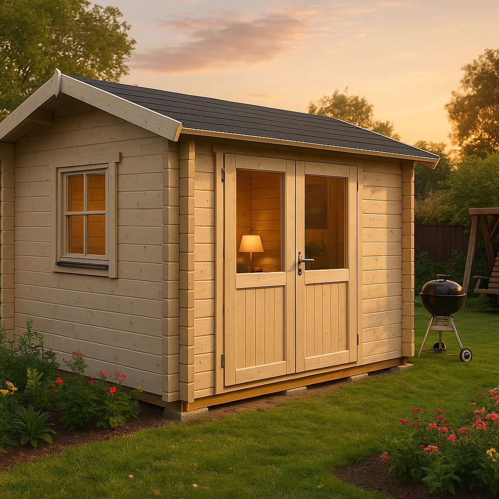 Fjordholz Gartenhaus Modell Narvic 70 C Fjordholz Gartenhaus Modell Narvic 70 C