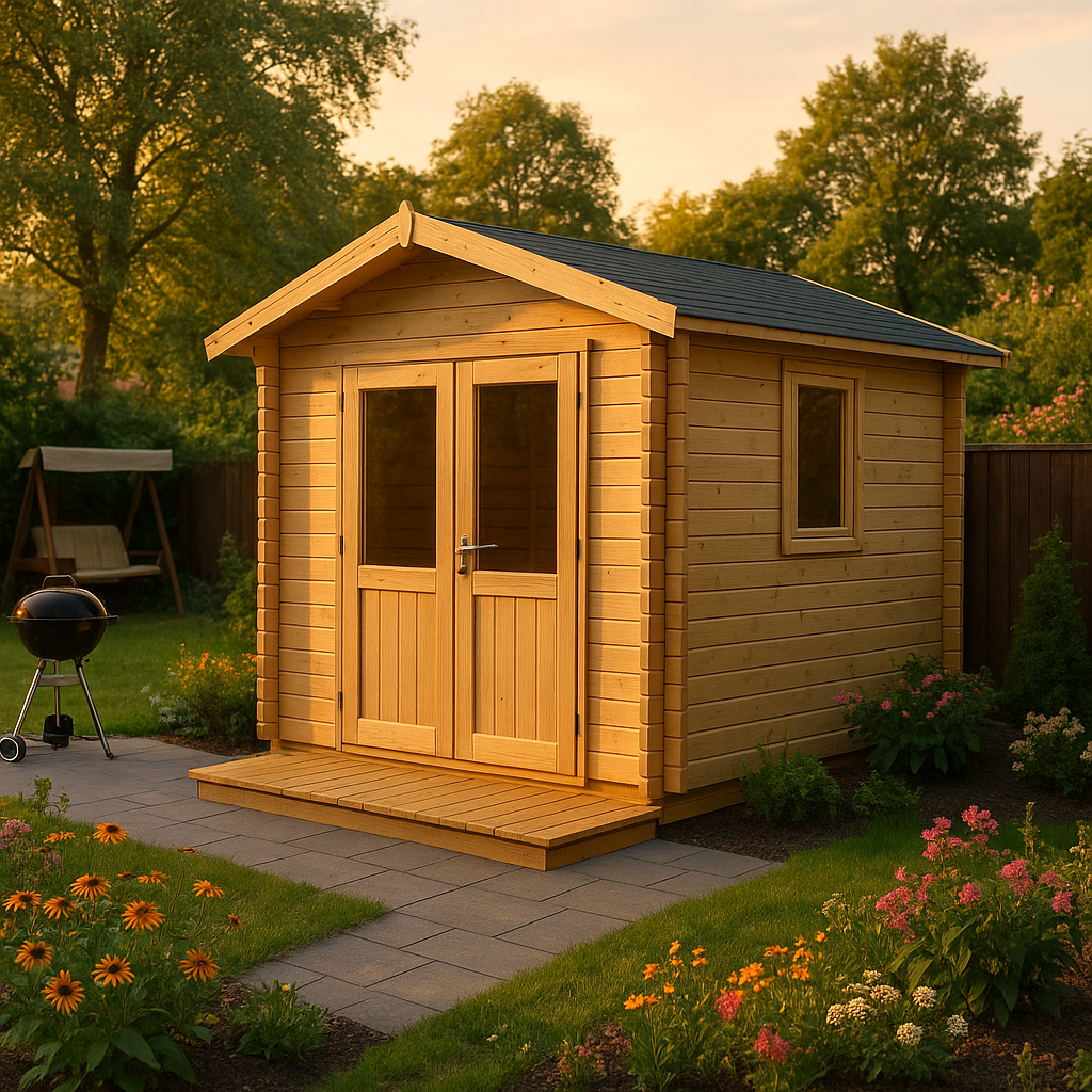 Fjordholz Gartenhaus Modell Narvic 70 C