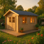 Fjordholz Gartenhaus Modell Narvic 70 D
