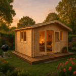 Fjordholz Gartenhaus Modell Narvic 70 D