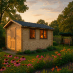 Fjordholz Gartenhaus Modell Narvic 70 E