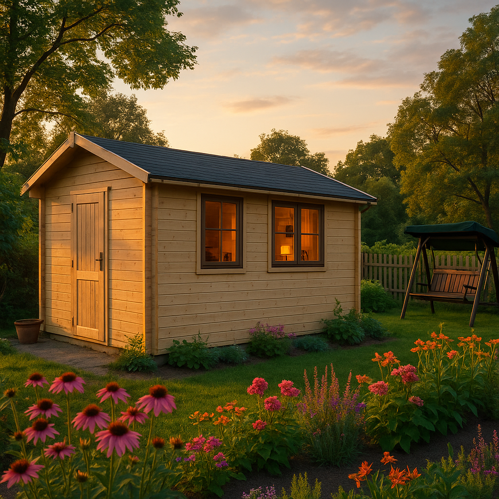 Fjordholz Gartenhaus Modell Narvic 70 E Fjordholz Gartenhaus Modell Narvic 70 E