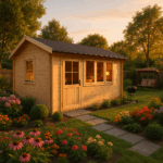 Fjordholz Gartenhaus Modell Narvic 70 F