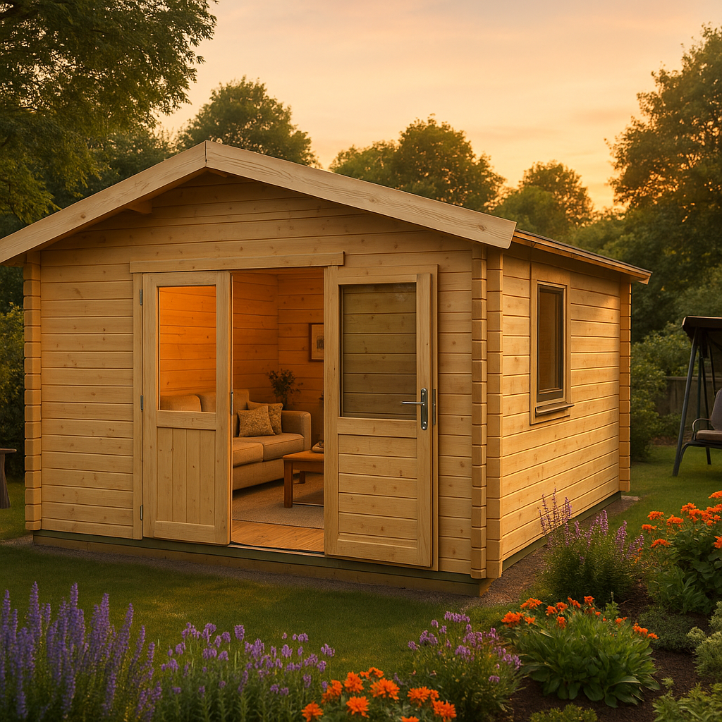 Fjordholz Gartenhaus Modell Narvic 70 G Fjordholz Gartenhaus Modell Narvic 70 G