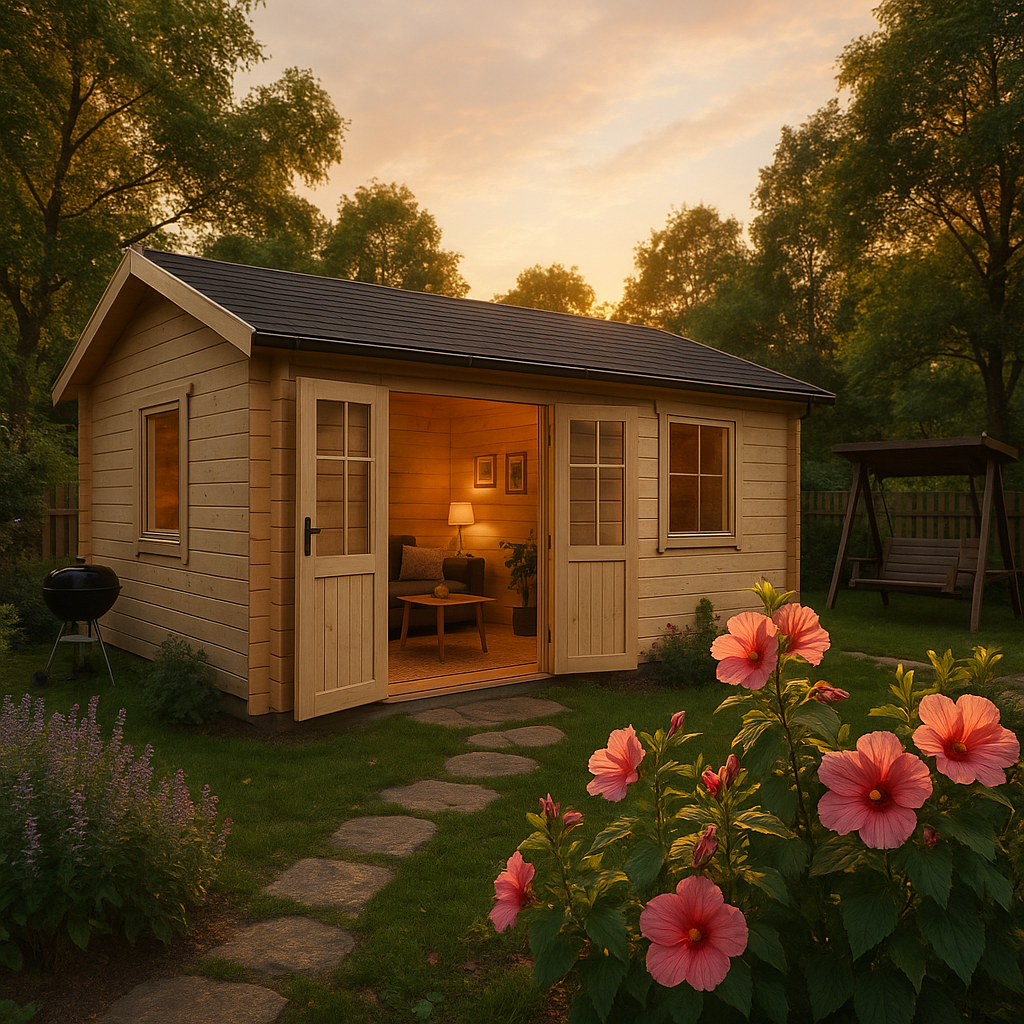 Fjordholz Gartenhaus Modell Narvic 70 G