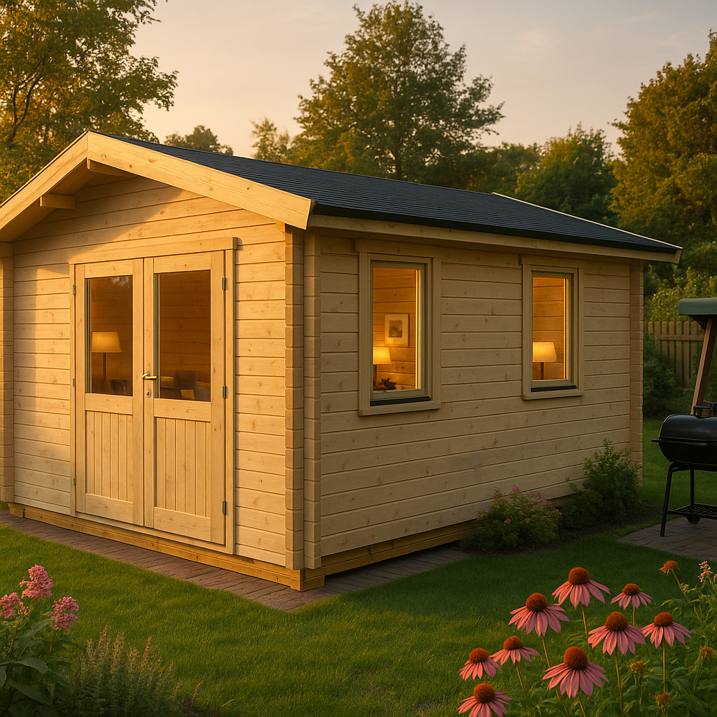 Fjordholz Gartenhaus Modell Narvic 70 G Fjordholz Gartenhaus Modell Narvic 70 G