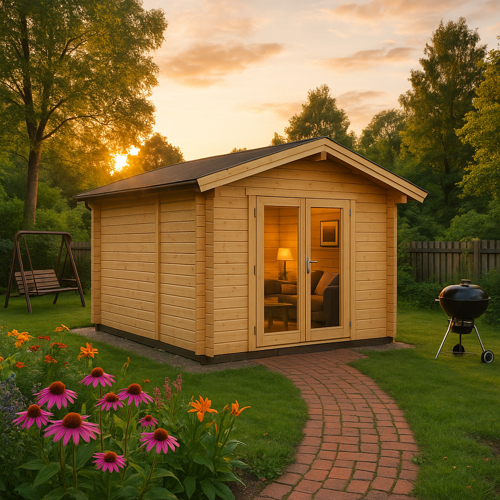 Fjordholz Gartenhaus Modell Narvic 70 G