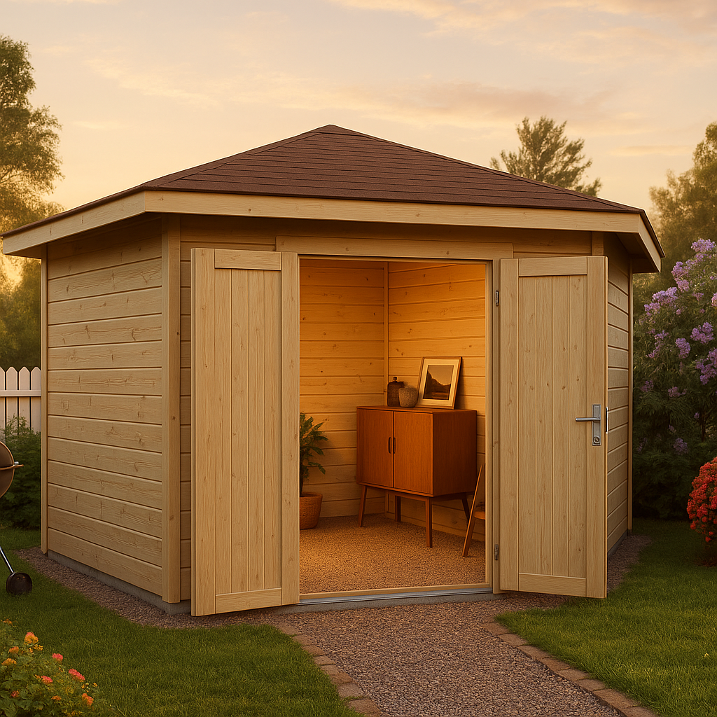 Fjordholz Gartenhaus Modell Nelly 28 A Fjordholz Gartenhaus Modell Nelly 28 A