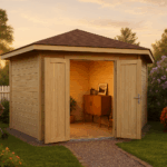 Fjordholz Gartenhaus Modell Nelly 28 A