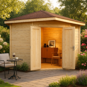 3x3m Fjordholz Gartenhaus Modell Nelly 28 A| Rabatt: 26% Unkategorisiert online kaufen