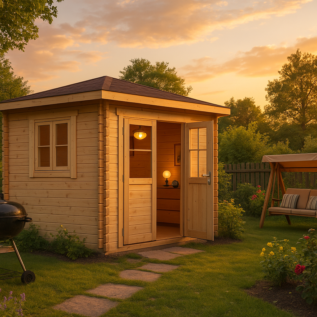 Fjordholz Gartenhaus Modell Nelly 28 C Fjordholz Gartenhaus Modell Nelly 28 C