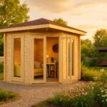 Fjordholz Gartenhaus Modell Nelly 28 D| Rabatt: 26%|3x3m