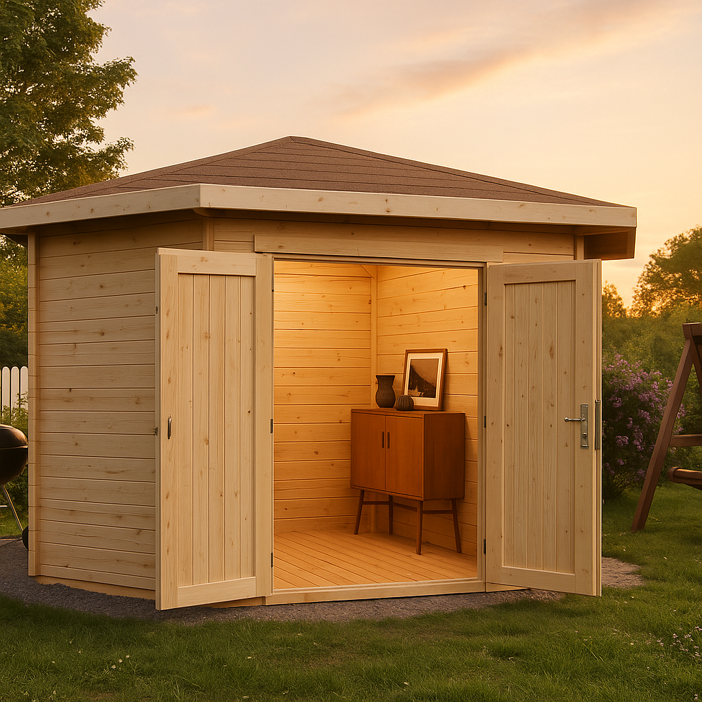 Fjordholz Gartenhaus Modell Nelly 44 A Fjordholz Gartenhaus Modell Nelly 44 A