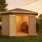 Fjordholz Gartenhaus Modell Nelly 44 A
