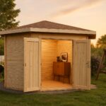 Fjordholz Gartenhaus Modell Nelly 44 A| Rabatt: 26%|5x4m